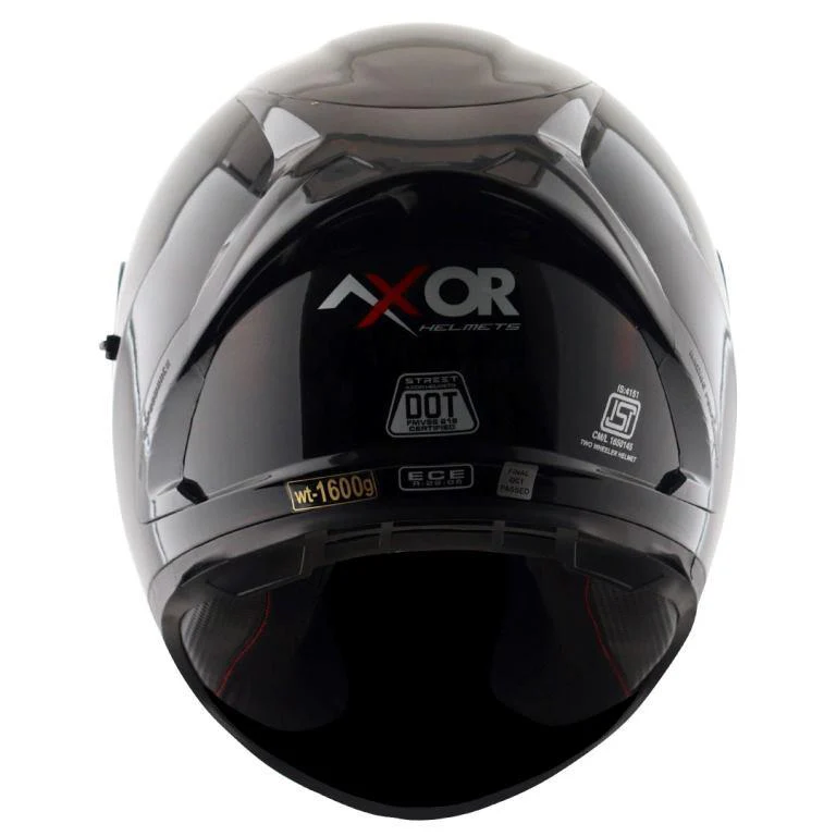 Axor Street Solid Black Helmet - Black - Image 7