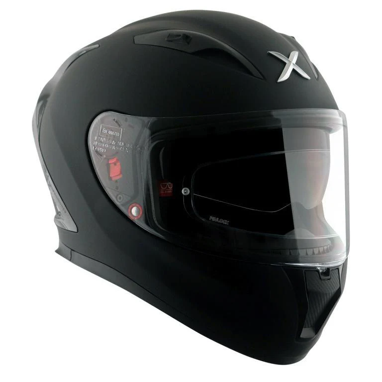 Axor Street Solid Black Helmet - Dull Black - Image 3