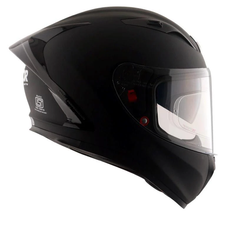 Axor Street Solid Black Helmet - Dull Black - Image 4