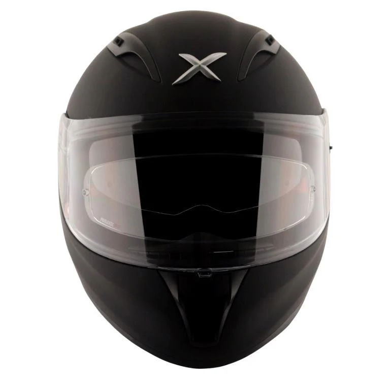 Axor Street Solid Black Helmet - Dull Black - Image 9