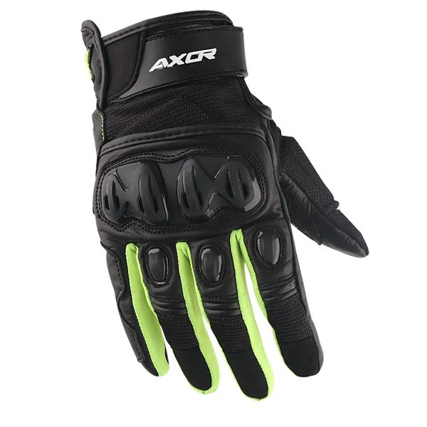 Axor Viper Riding Gloves (Black-Neon Green) - Image 3
