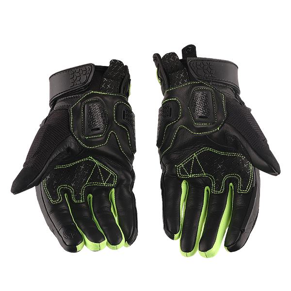Axor Viper Riding Gloves (Black-Neon Green) - Image 4