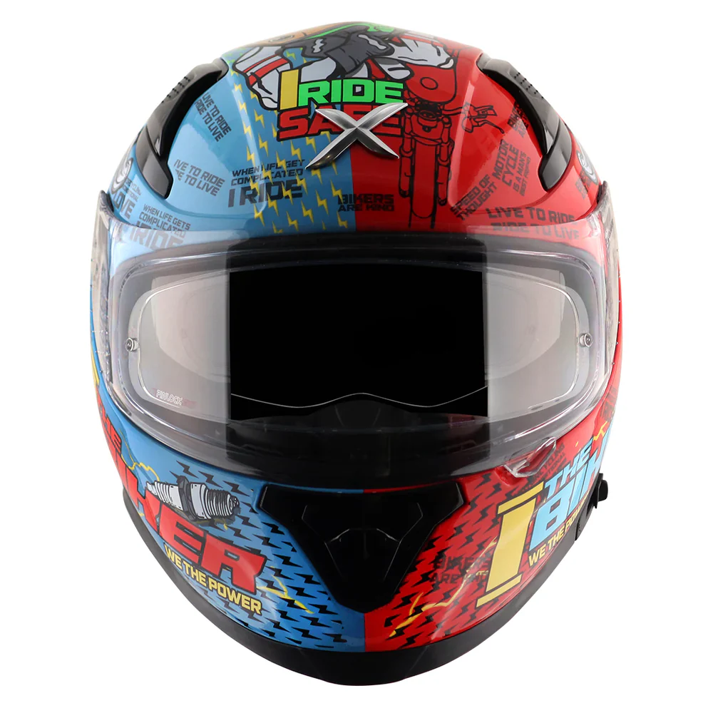 Axor XBHP #TheNineteen Blue Red Helmet - Image 2
