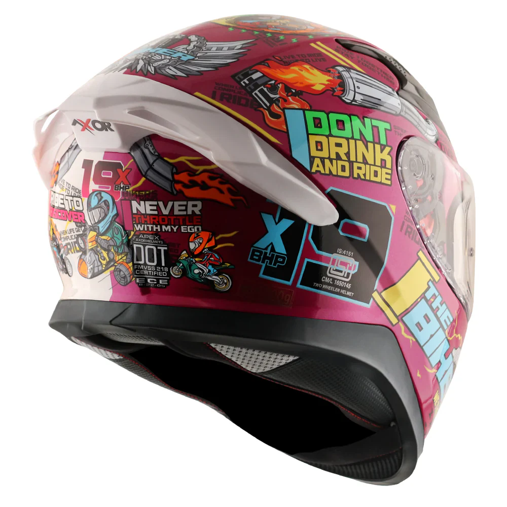 Axor XBHP #TheNineteen Pink White Helmet - Image 6