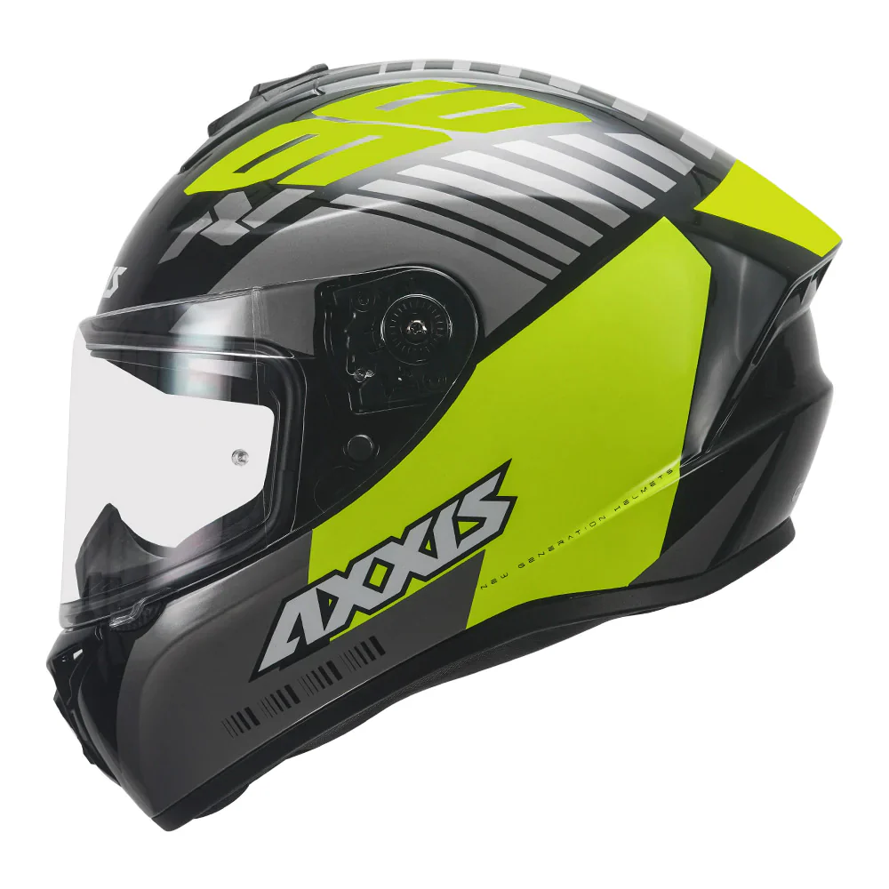 AXXIS Draken S Z96 Helmet for Bikes - Fluorescent Yellow - Image 3