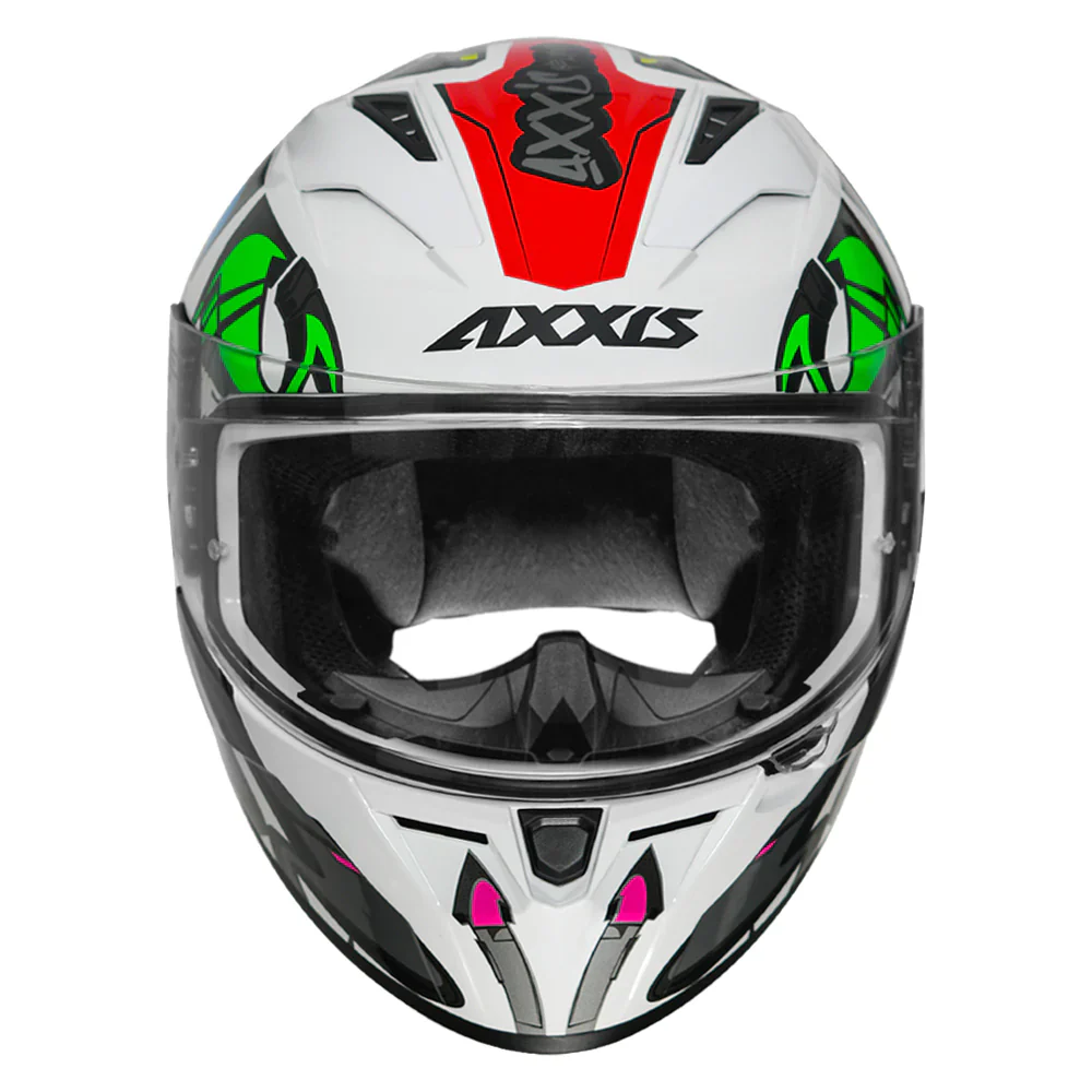 AXXIS Segment Arrows Helmet - Gloss Grey - Image 3