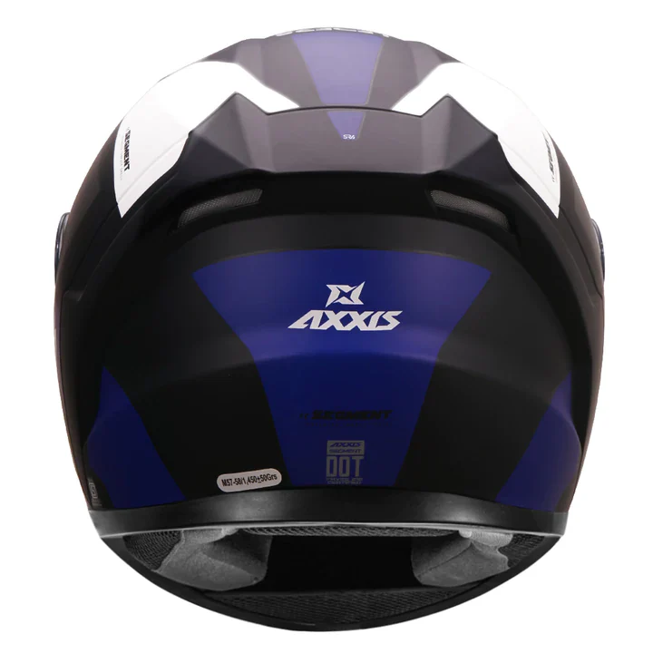 AXXIS Segment Leders Matt Blue Helmet - Image 3
