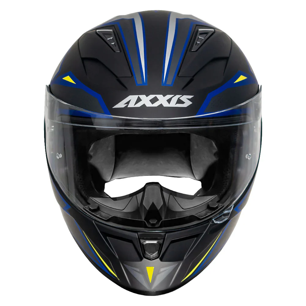 AXXIS Segment MAD Matt Grey Helmet - Image 3