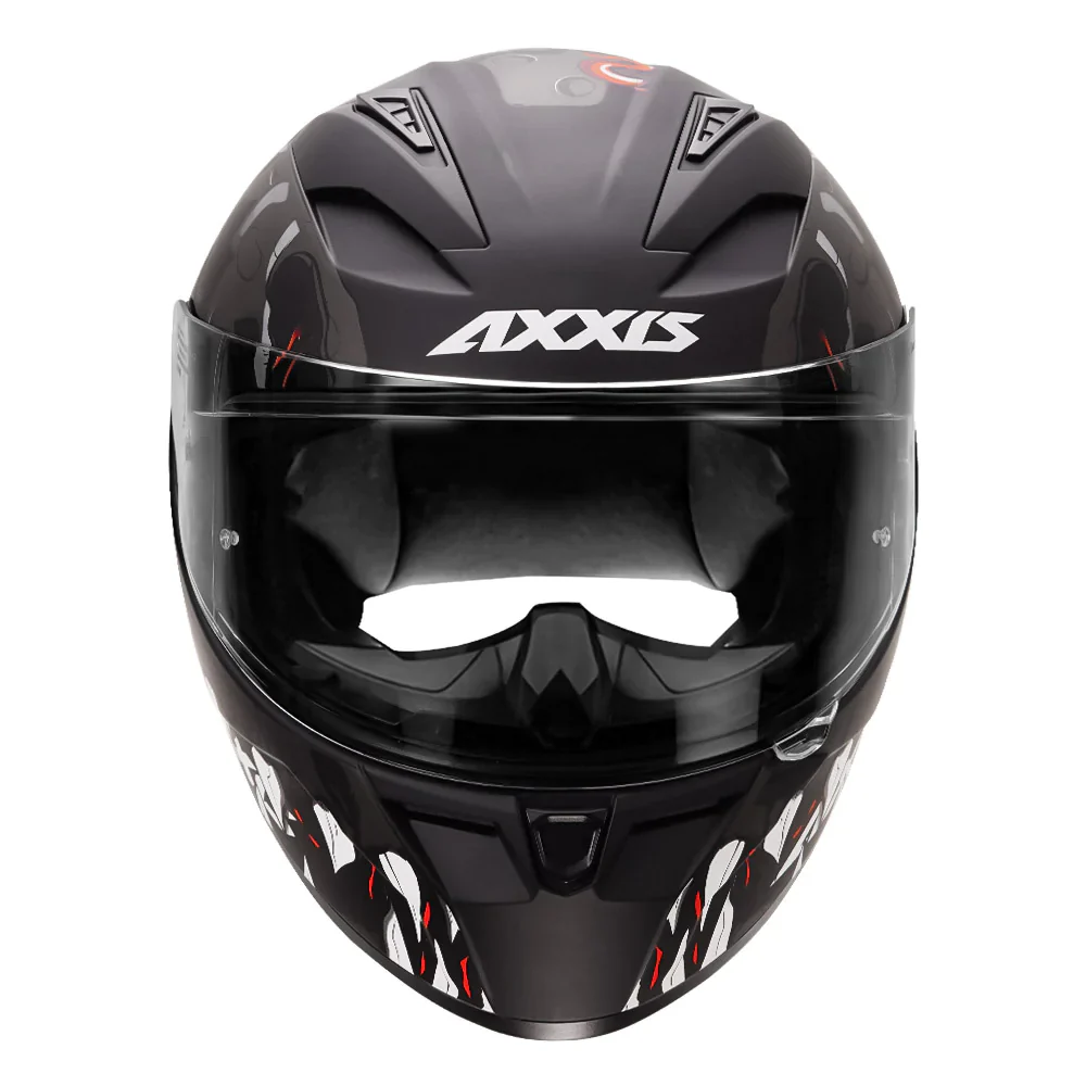 AXXIS Segment Scratch Helmet - Matt Grey - Image 2