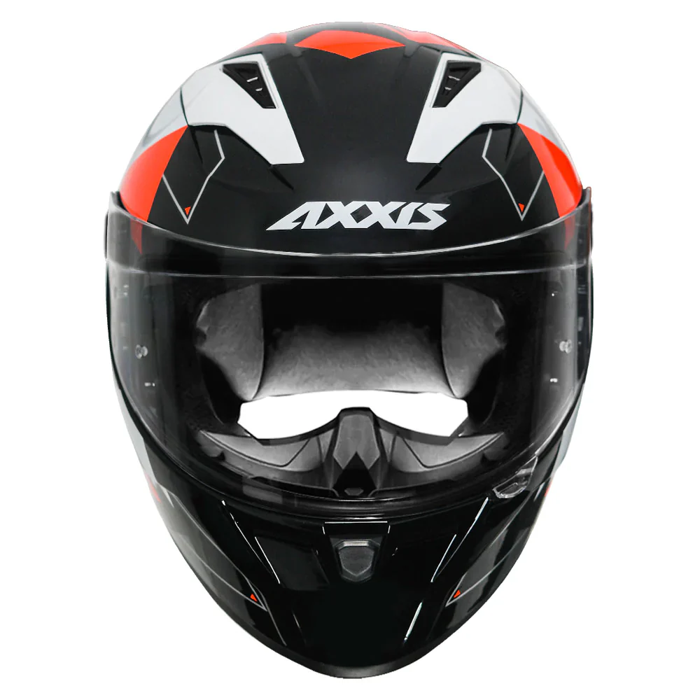 AXXIS Segment Switch Fluorescent Orange Helmet - Image 3