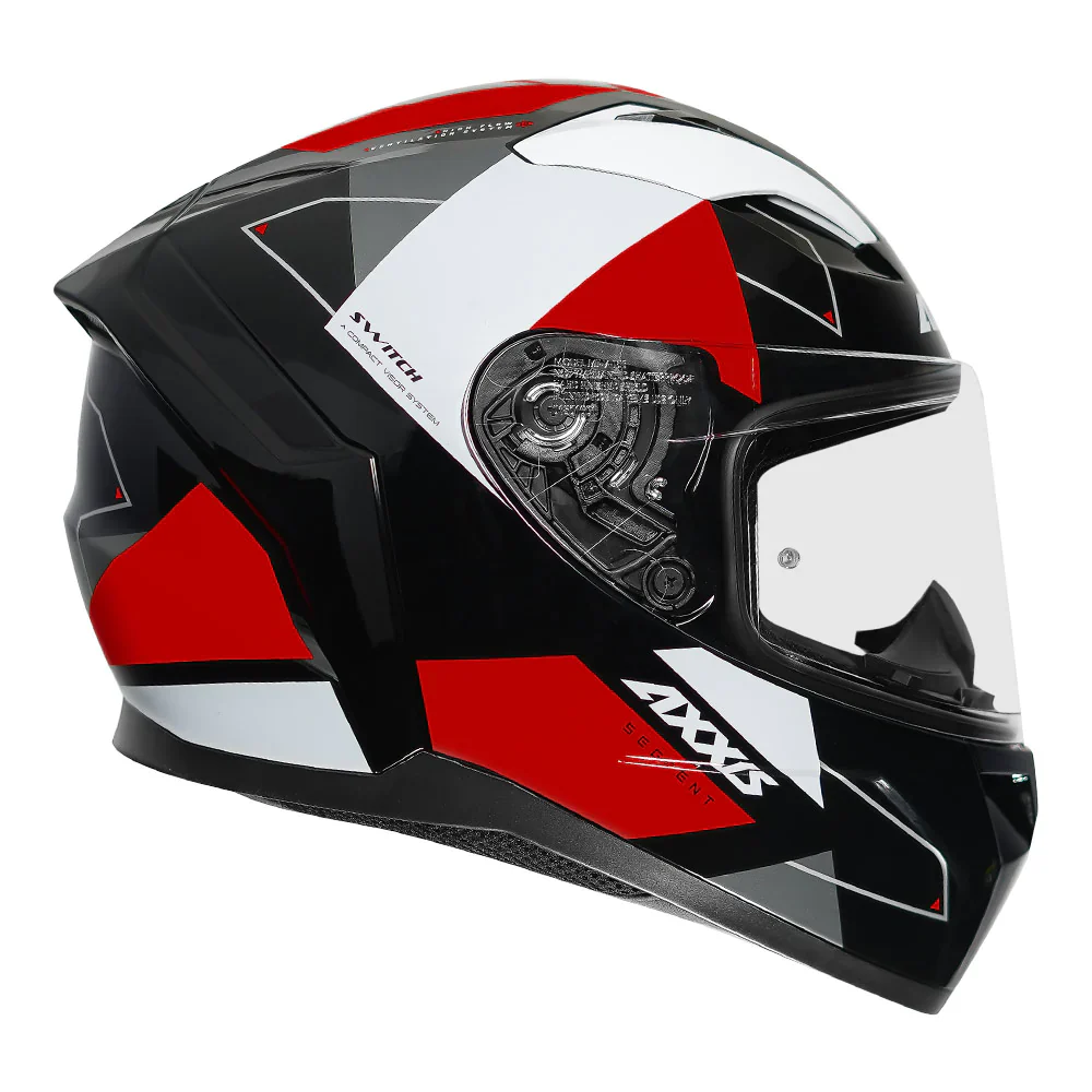 AXXIS Segment Switch Glossy Red Helmet - Image 4
