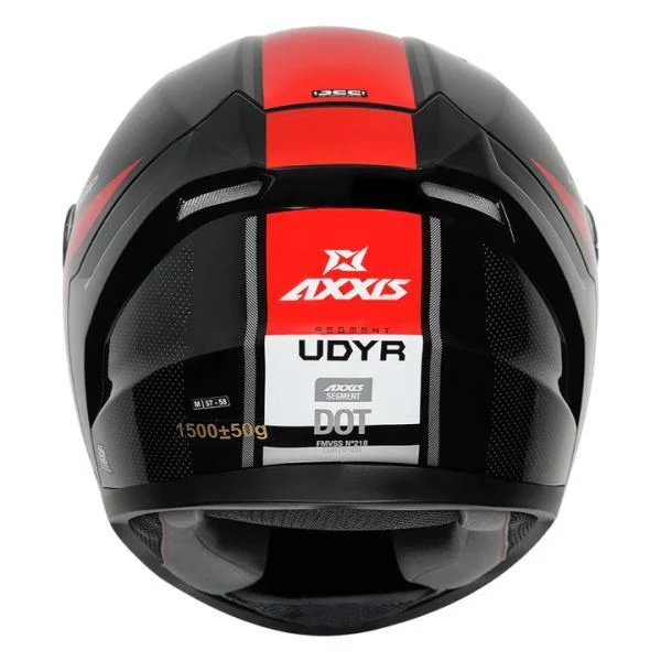 Axxis-Segment UDYR Helmet Gloss-Red - Image 2