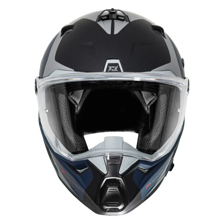 AXXIS Wolf DS Hydra Grey Helmet - Image 3