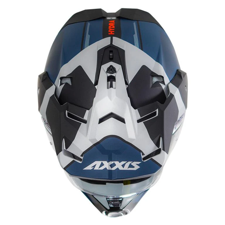 AXXIS Wolf DS Hydra Grey Helmet - Image 4