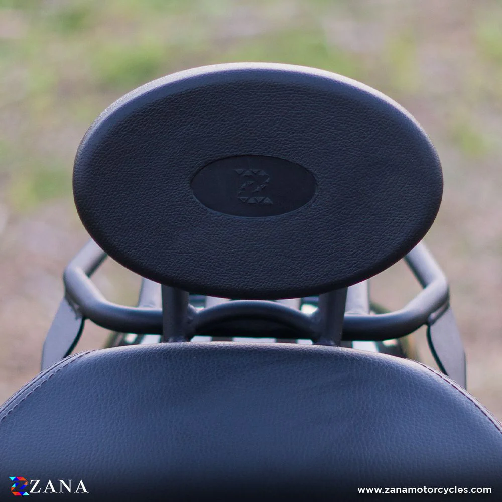 Backrest Oval Compatible with Luggage Rack for Super Meteor 650 by ZANA-ZI-8295 - Image 5