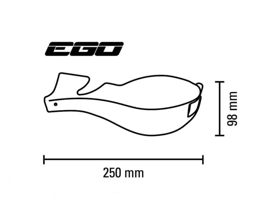 Barkbusters EGO Handguards for Tapered Bars โ Black - EGO-005-02-BK - Image 2