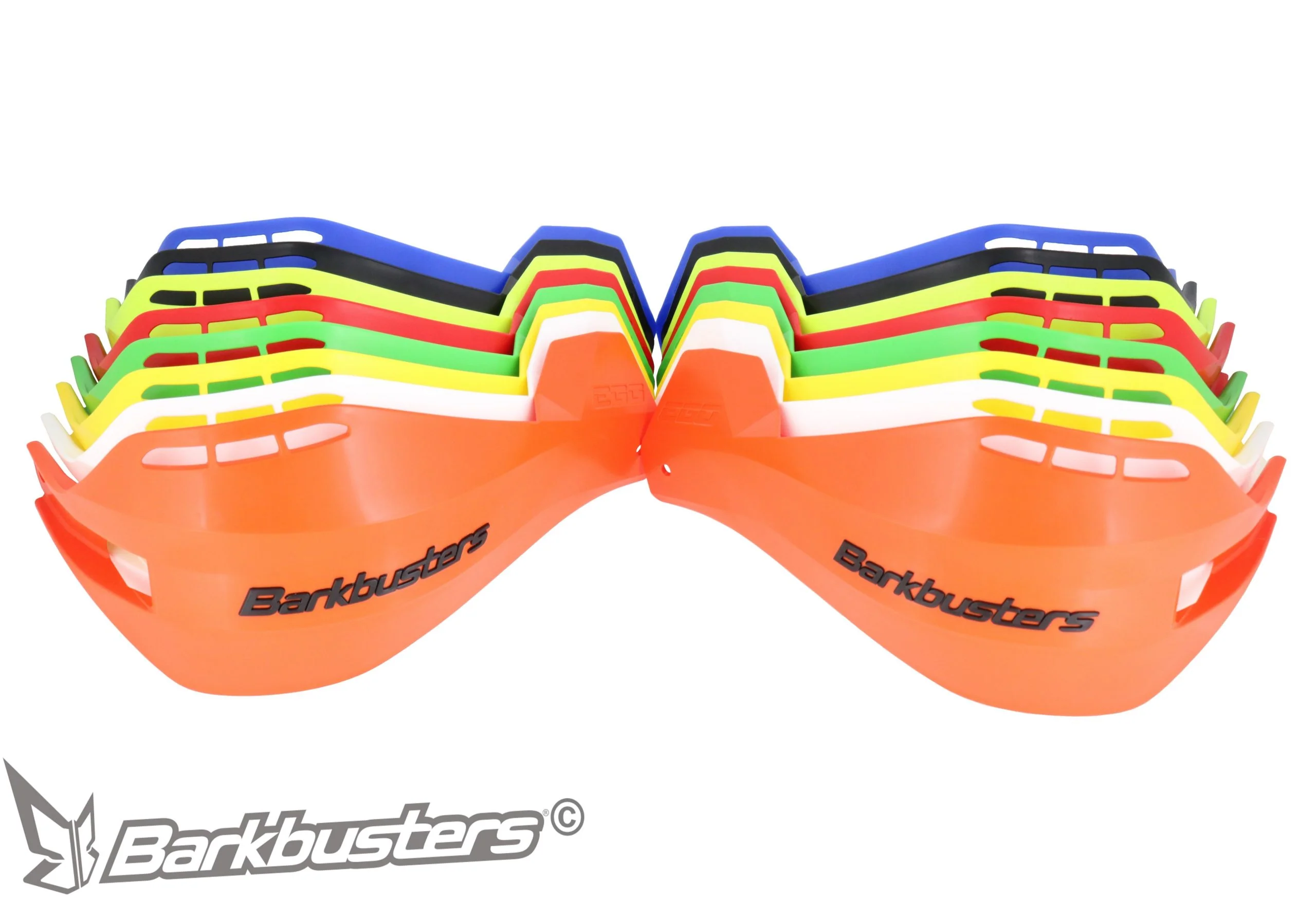 Barkbusters EGO Replacement Plastics-(White)-EGO-203-00-WH - Image 2