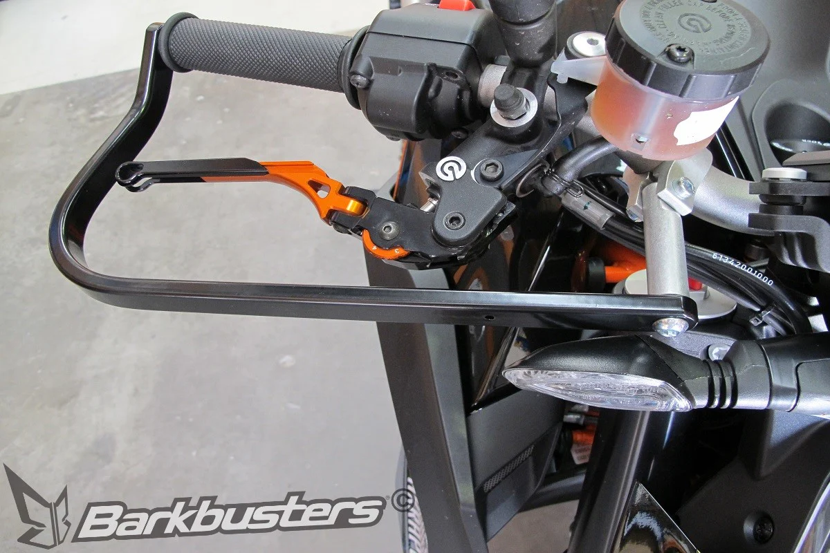 Barkbusters Hardware Kit-Two Point Mount: KTM 1290 Super Duke R ('14 On)-Backbone Powder Coated Black-BHG-054-00-NP - Image 6