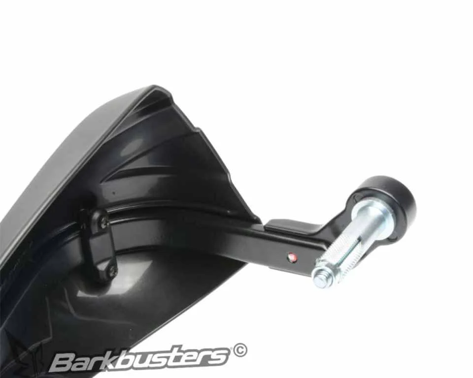 Barkbusters Storm Handguard – Single Point Bar End Mount For Hollow Handlebars – Black - STM-005-02-BK - Image 3