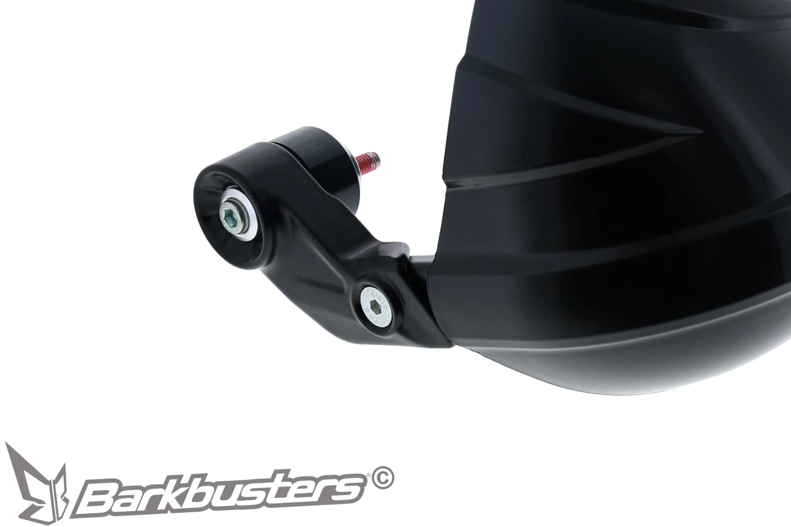 Barkbusters Storm Handguard - Single Point Bar End Mount (Threaded) - Black - STM-007-02-BK - Image 7