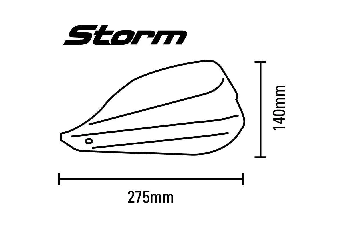 Barkbusters STORM Plastic Guards Only (Black) - Image 3