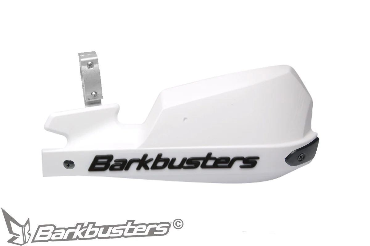 Barkbusters VPS MX/Enduro Handguard(White)-VPS-007-01-WH