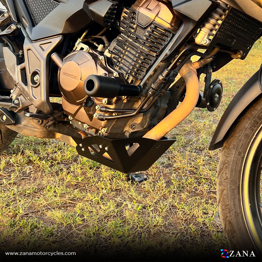 Bash Plate Black for Honda CB300F - ZANA - ZI-8314 - Image 2