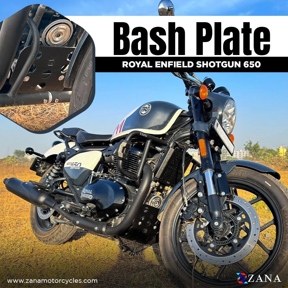 Bash Plate for Shotgun 650 (Black, Aluminum) - ZI-8466