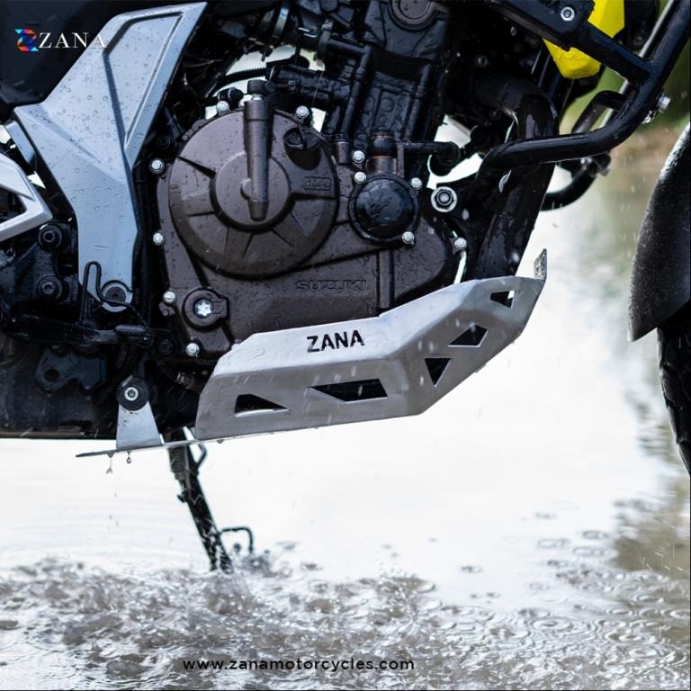 Bash Plate MS Silver for Suzuki Vstrom 250 - ZANA - ZI-8237 - Image 3