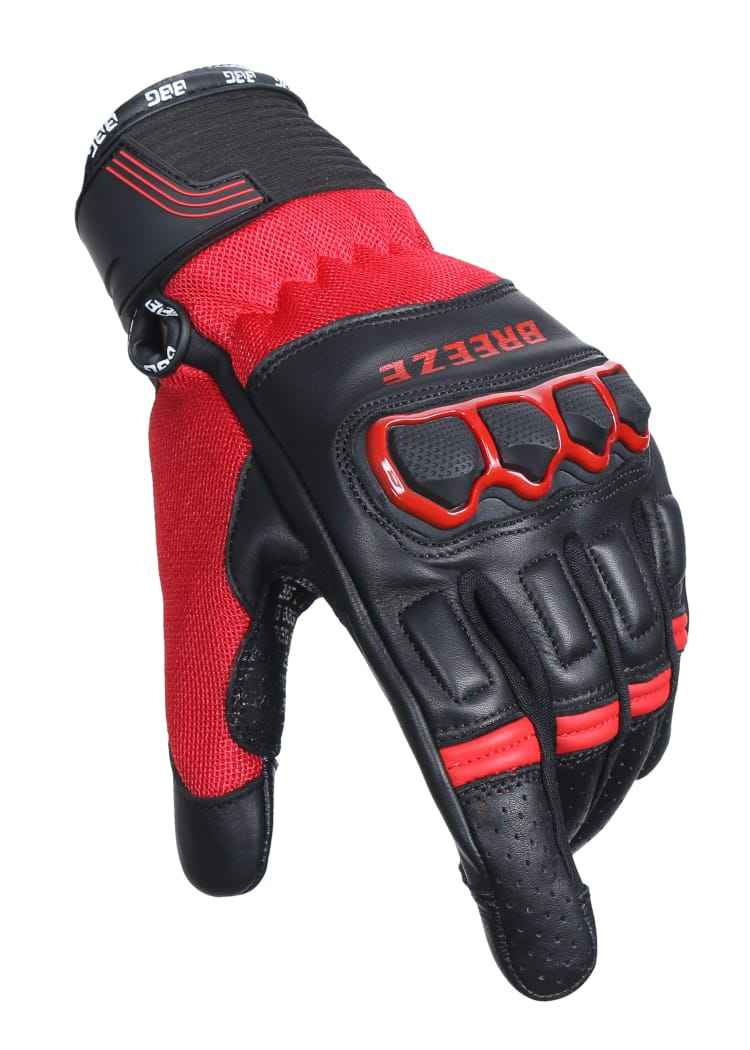 BBG Breeze Gloves Red - Image 2