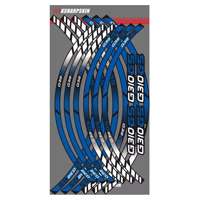 BMW 310 GS Wheel Rim Tape - Image 4