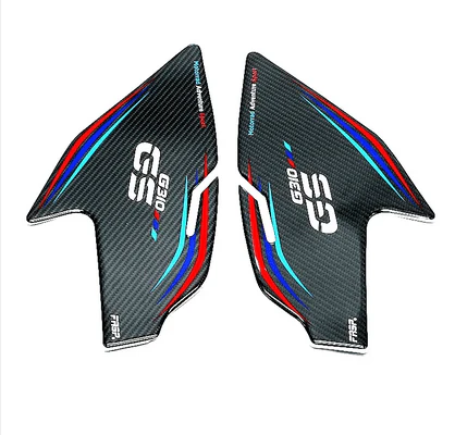 BMW 310GS 5D Carbon Fibre Tank Pad, Fuel Pad & Gas Cap Set - Image 2
