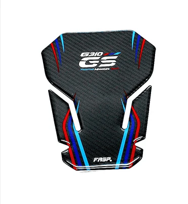 BMW 310GS 5D Carbon Fibre Tank Pad, Fuel Pad & Gas Cap Set - Image 3