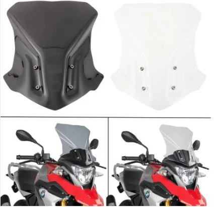 BMW 310GS Windshield Black