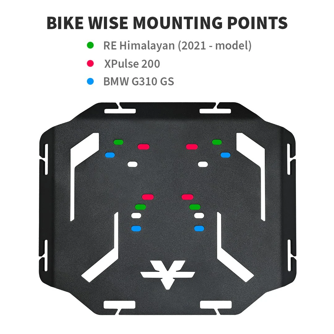 ViaTerra Quick Mount Rear Rack For BMW G310 GS - Image 3