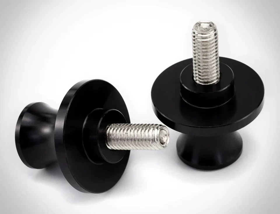 BMW G310GS & G310R Swingarm Spools Slider Motorcycle Stand Screw M8 - Black