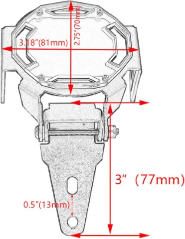 BMW LED Auxiliary Light Protector - RJ Accessories - Image 6