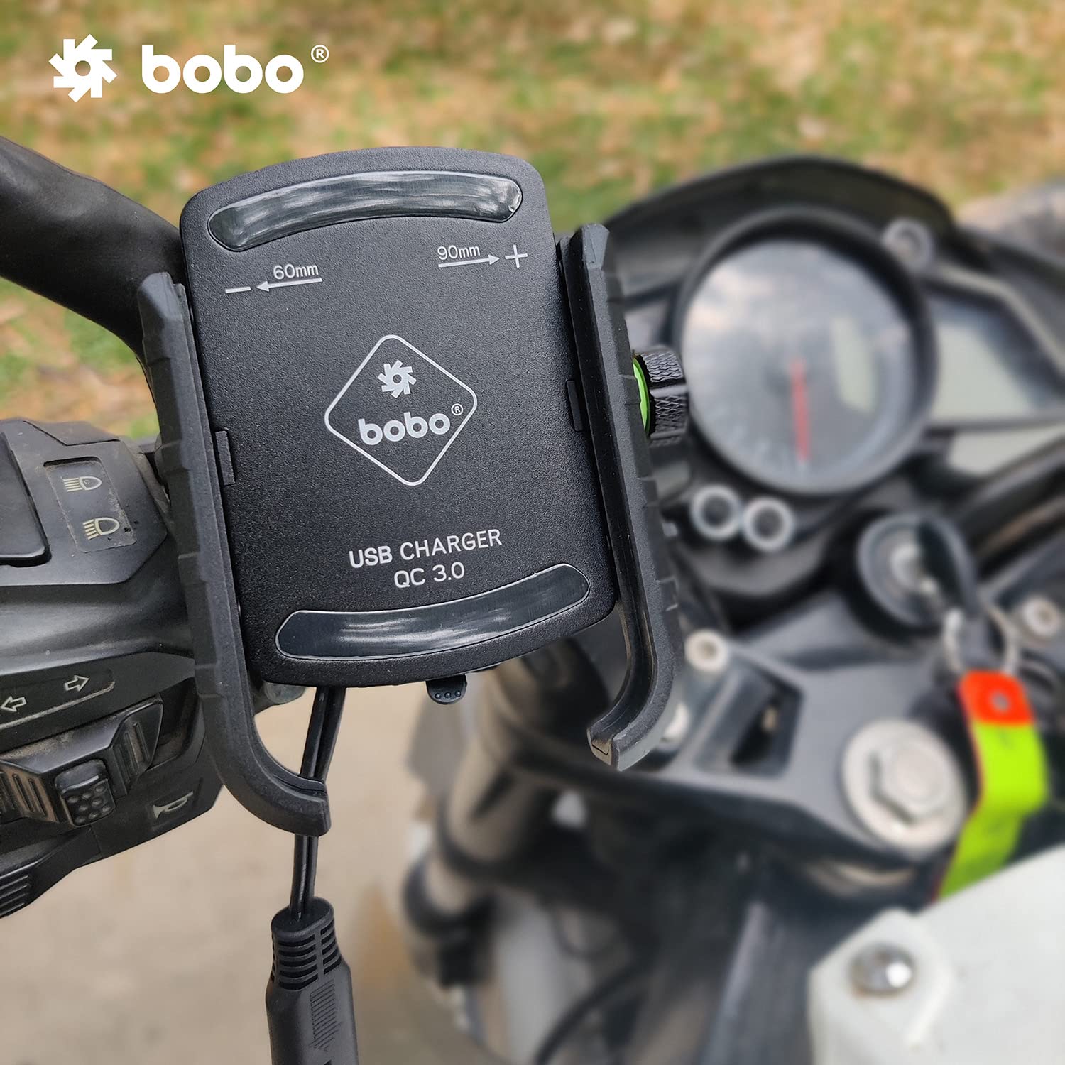 BOBO BM1 PRO Jaw-Grip Mobile Holder (Orange)-BB-BM-001-011005 - Image 4