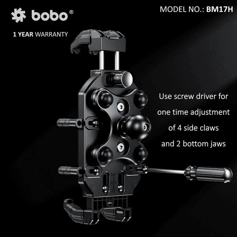 BOBO BM17 Anti-Vibration Bike / Cycle Phone Holder Motorcycle Mobile Mount - Image 5
