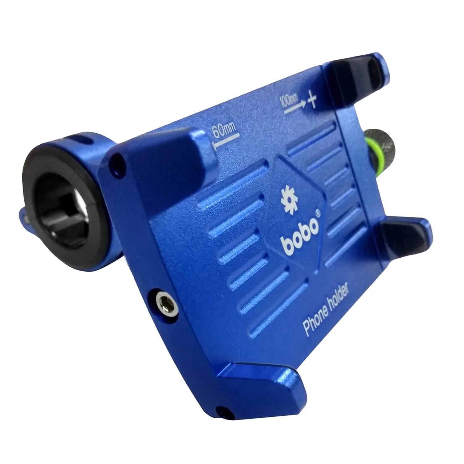 BOBO BM3 Claw-Grip Aluminum Bike / Cycle Phone Holder Motorcycle Mobile Mount (Blue)-BB-BM-003-001003