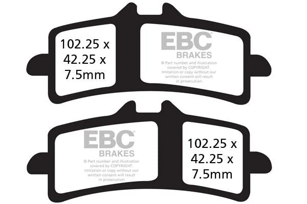 EBC Brake Pad - EPFA447HH Extreme Pro