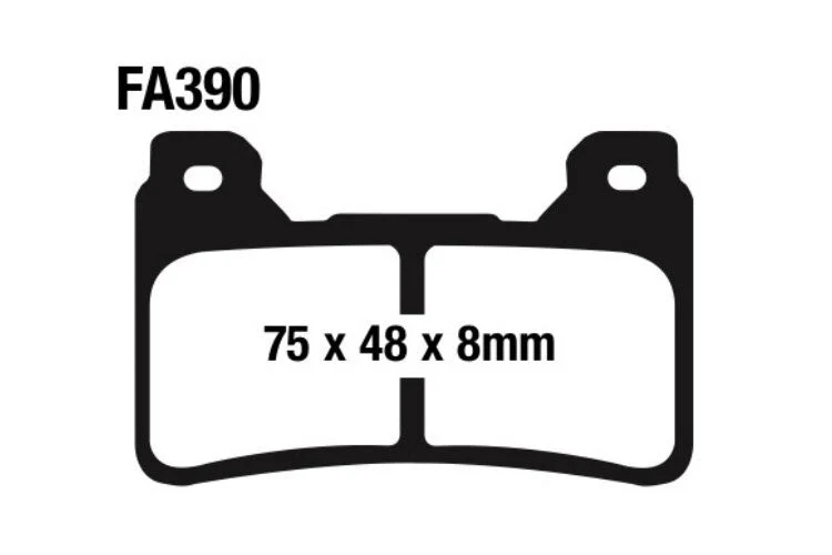 Brake Pads - FA390HH Fully Sintered - EBC
