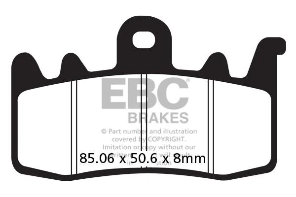 EBC Brake Pads - FA630HH Fully Sintered