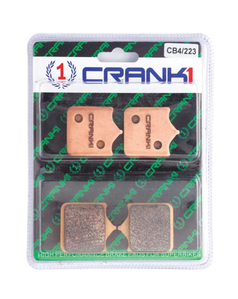 Crank1 Brake Pads Front Benelli TNT 600i (2014 Onwards)-CB4/223 ( 2 sets) - Image 2