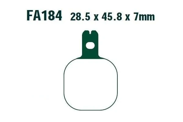 EBC Brake Pads - GPFAX184HH Grand Prix
