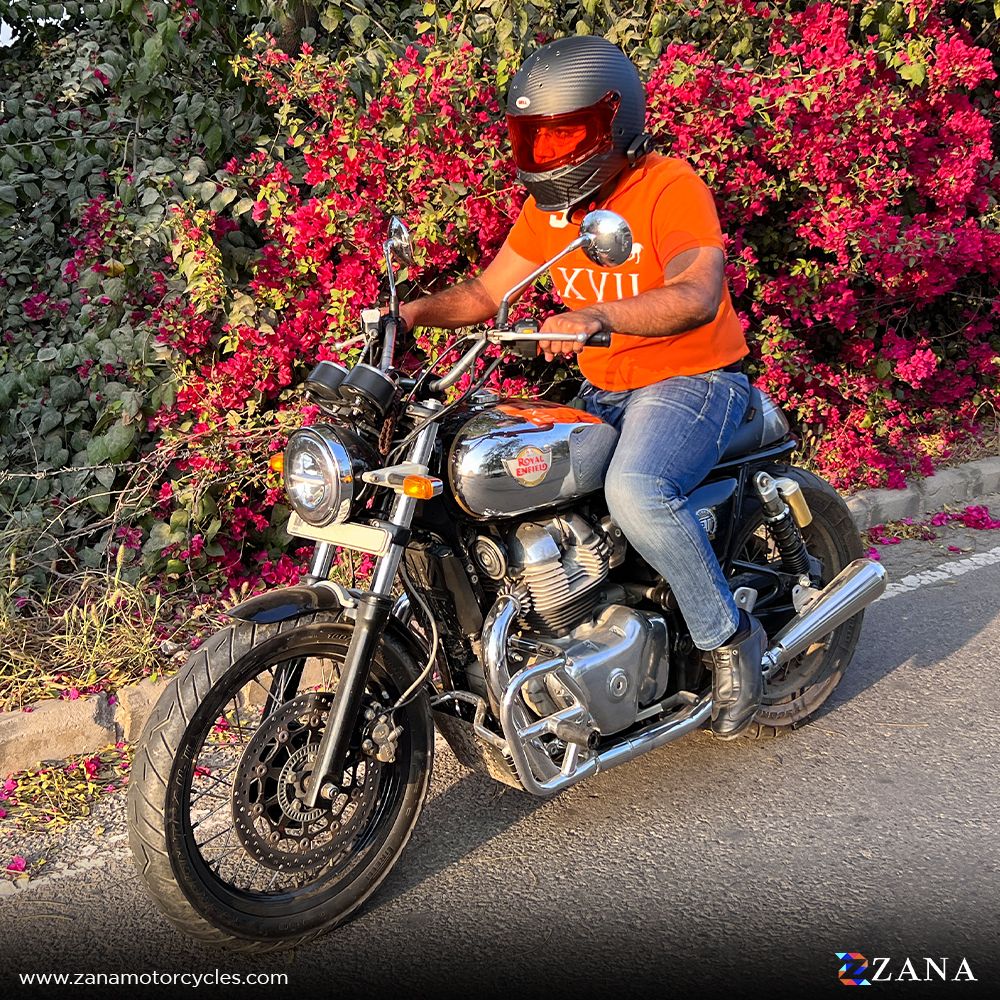 Brat Mini Handle Bar for GT/Interceptor 650 by ZANA - ZI-8287 - Image 3