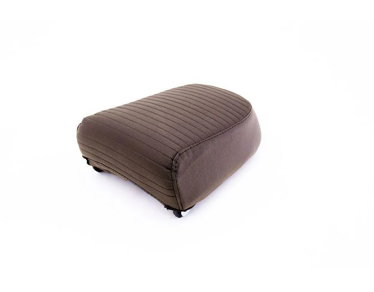 Brown Pleated Seat Cover for Meteor 350-KXA00135 - Image 2