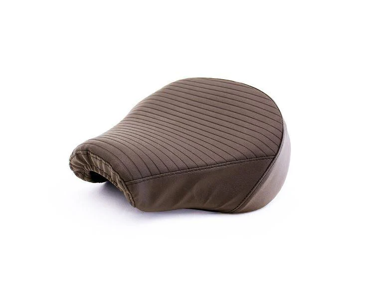 Brown Pleated Seat Cover for Meteor 350-KXA00135 - Image 3
