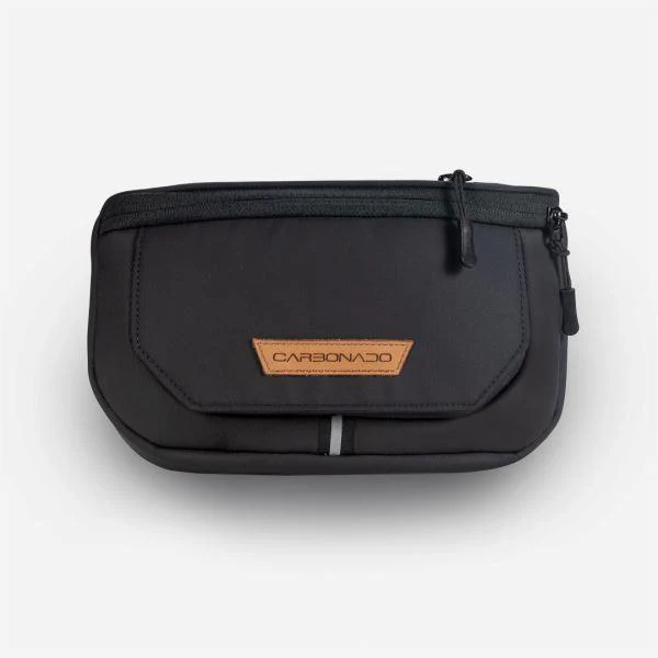Carbonado Cache Waist/Travel Pouch - Black - Image 4