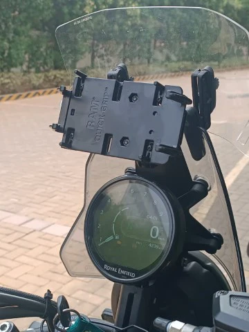 Windshield Ram Mount Base Plate Combo for Himalayan 450 - RJ Customs - Image 4